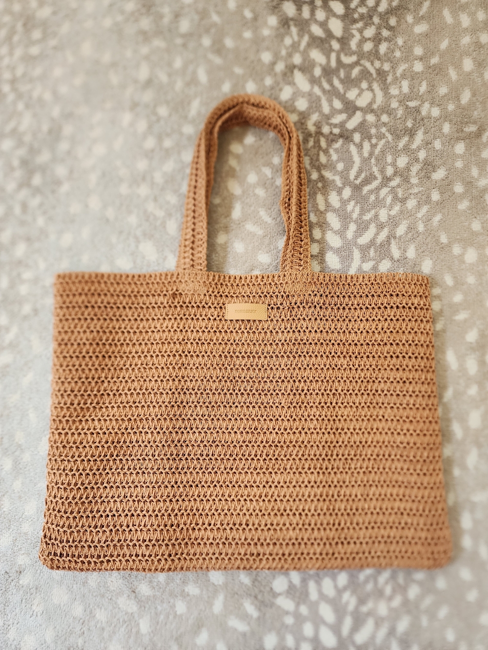 Burberry Woven Tote